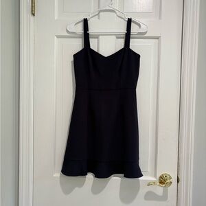 French Connection navy blue mini dress